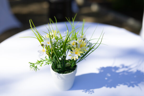 Tischdeko Blume
